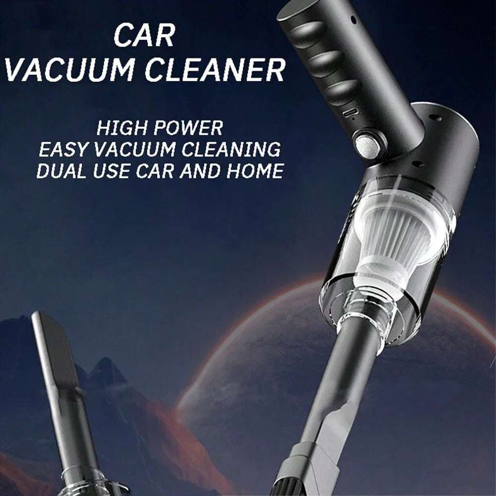 Wireless Handheld Car & Home Vacuum Cleaner – 120W High Power